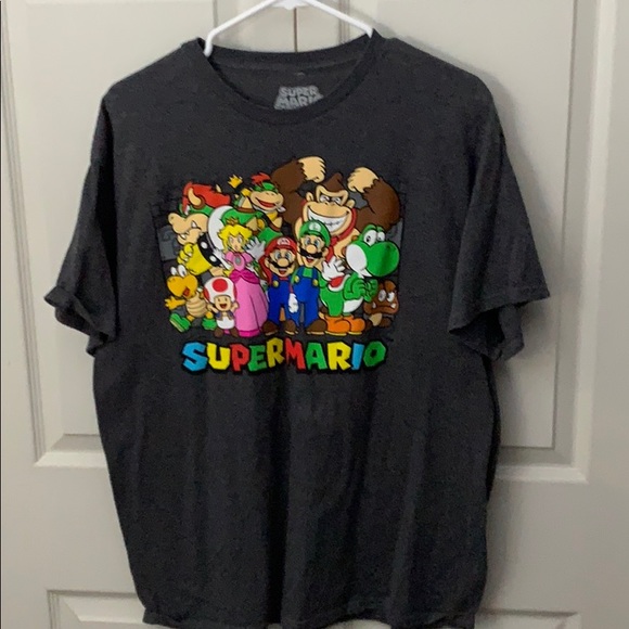 super mario shirt men's
